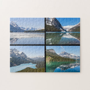 Canadian Rockies National Parker - Westerna Kanada Pussel