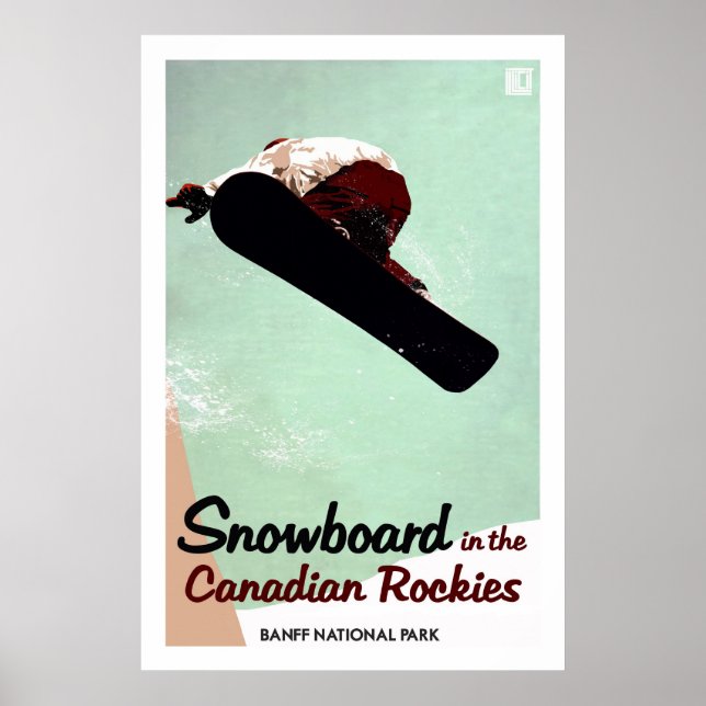 Canadian Rockies Poster (Framsidan)