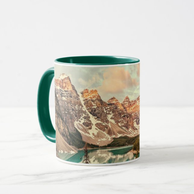 Canadian Rockies stilized Mugg (Framsida vänster)