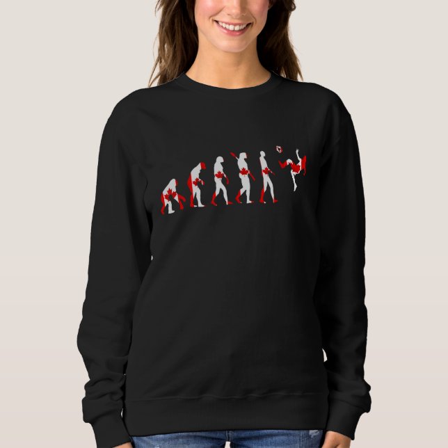 Canadian Roots Evolution Canada Ocer Team Canadi T Shirt (Framsida)