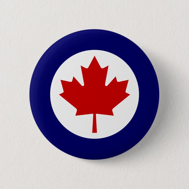 Canadian Roundel Knapp (Framsida)