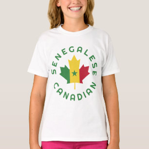 Canadian Senegalese Roots T Shirt