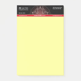 Canadian Services Notes Post-it Block