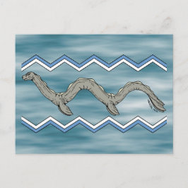 Canadian Sjö Monster och Zigzags Vykort