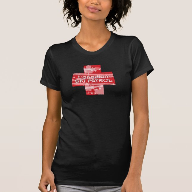 Canadian Ski Patrol Tee Shirt (Framsida)