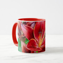 Canadian Stargazer Lily - Prosperity and Abundance Mugg