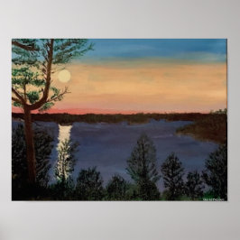 "Canadian Sunset" Poster