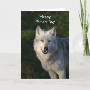 Canadian Timber Varg Fars dag Card Kort