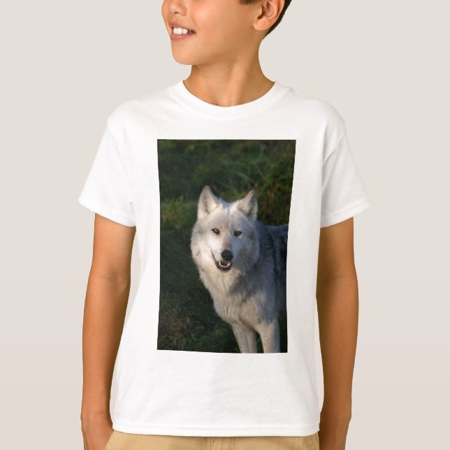 Canadian Timber Varg Kids Tee Shirt (Framsida)