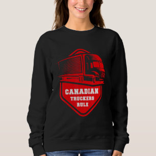 Canadian Truckers Rule Freedom 2022 stöder vår T Shirt