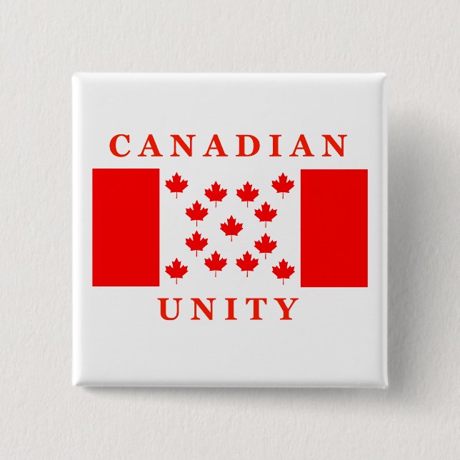 Canadian Unity Knapp (Framsida)