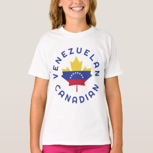Canadian Venezuelan Roots T Shirt