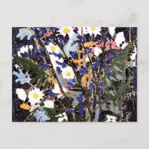 Canadian Wildblommor av Tom Thomson Vykort