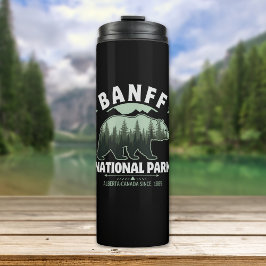 Canadian Wilderness – Banff Bear Illustration