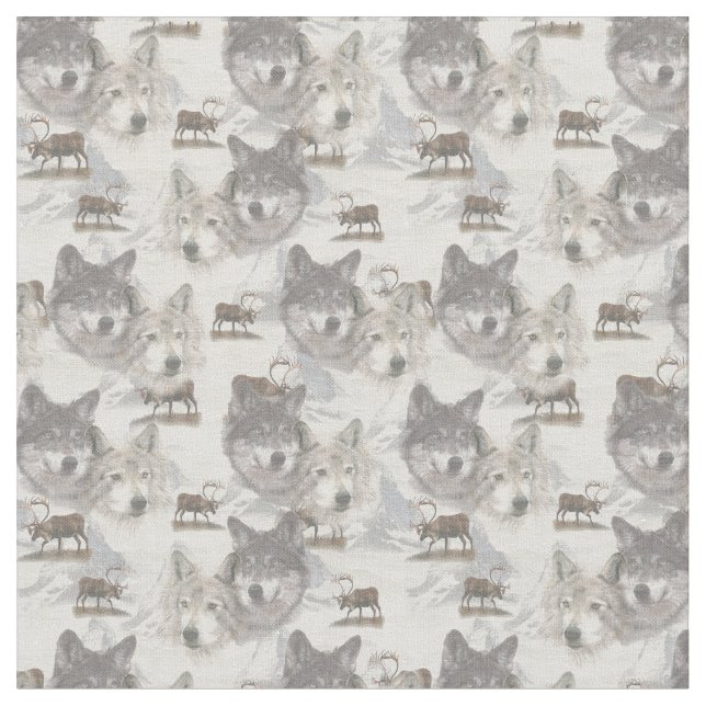 Canadian Wildlife Day Tyg (Närbild)