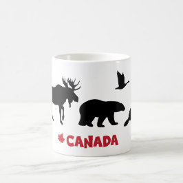 Canadian Wildlife Kaffemugg