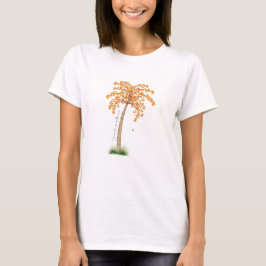 Canadians Abroad Maple Handflatan av Mukta Cholett T Shirt