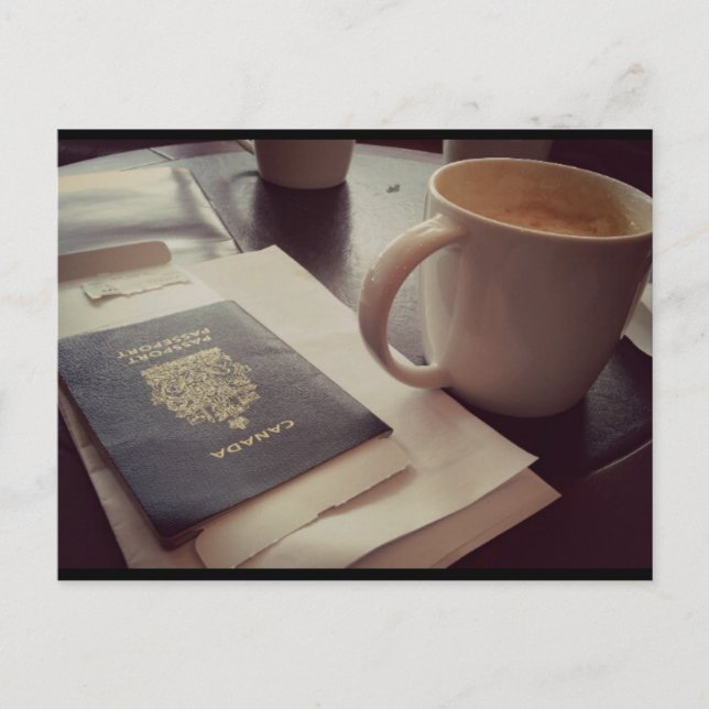 Canadians Abroad Vykort (Framsida)