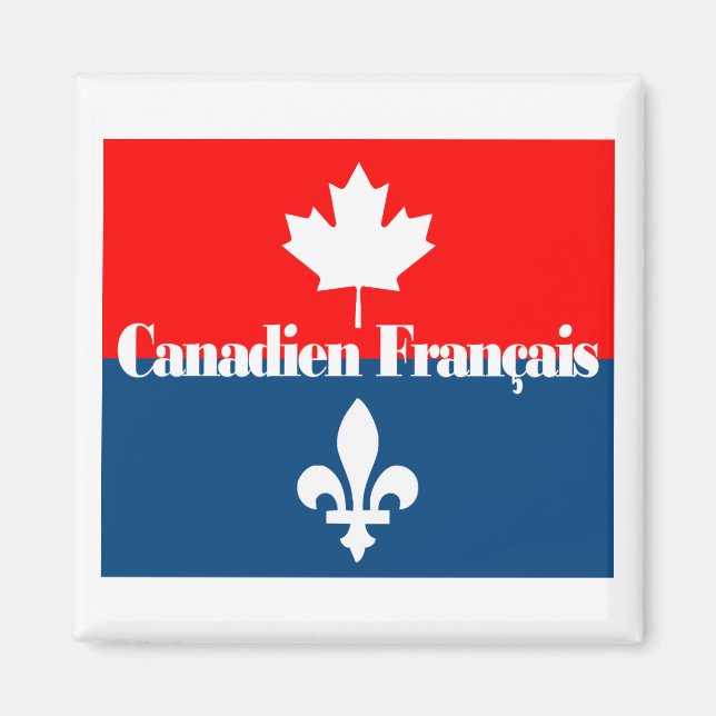Canadien Francais 2 Magnet (Framsidan)