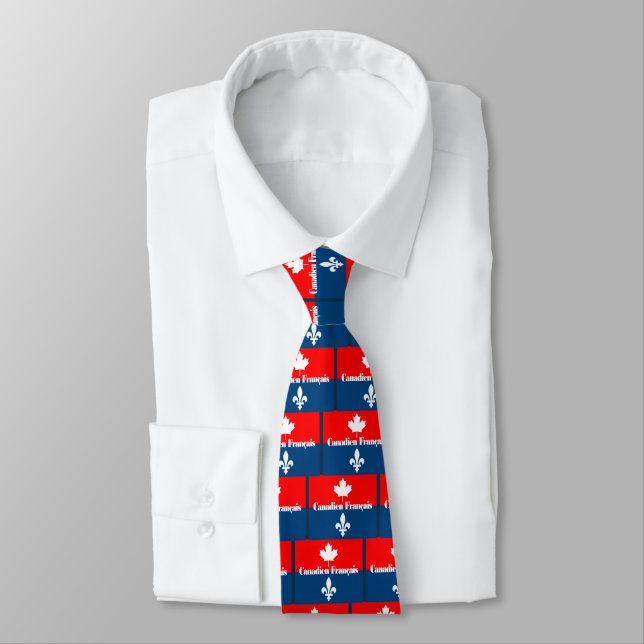 Canadien Francais 2 Neck Tie Slips (Bunden)