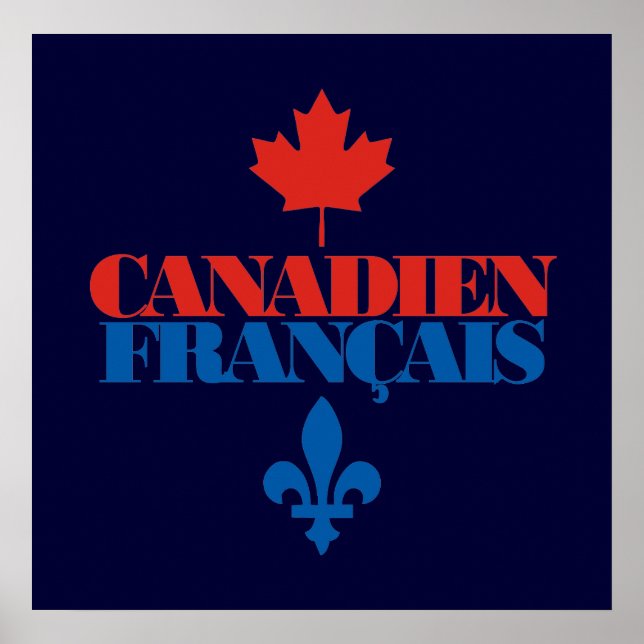 Canadien Francais 3 Poster (Framsidan)