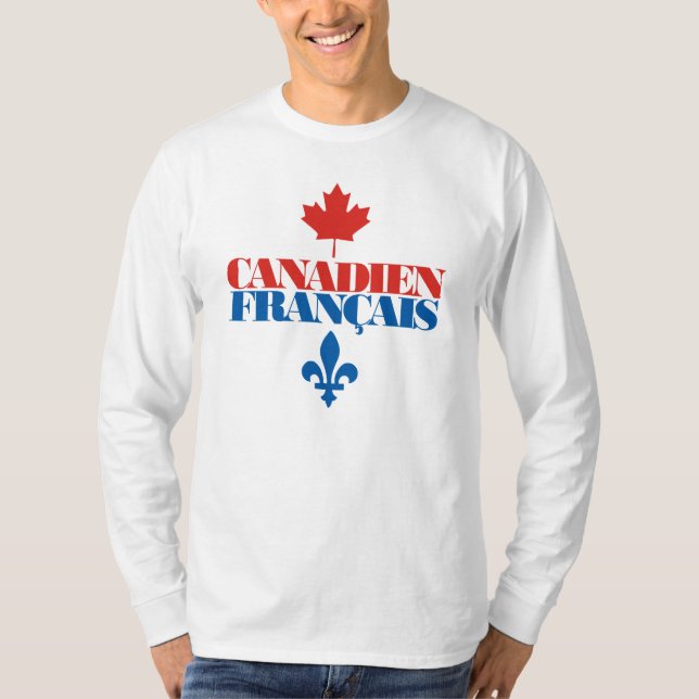 Canadien Francais 3 T-Shirt (Framsida)