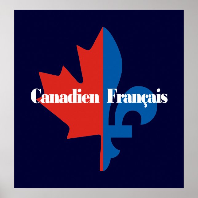 Canadien Francais Poster (Framsidan)