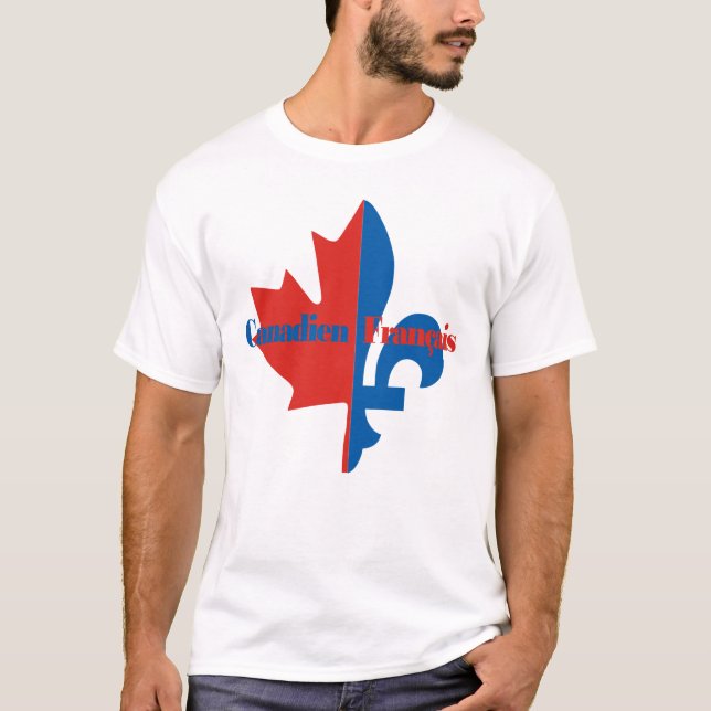 Canadien Francais Tee Shirt (Framsida)