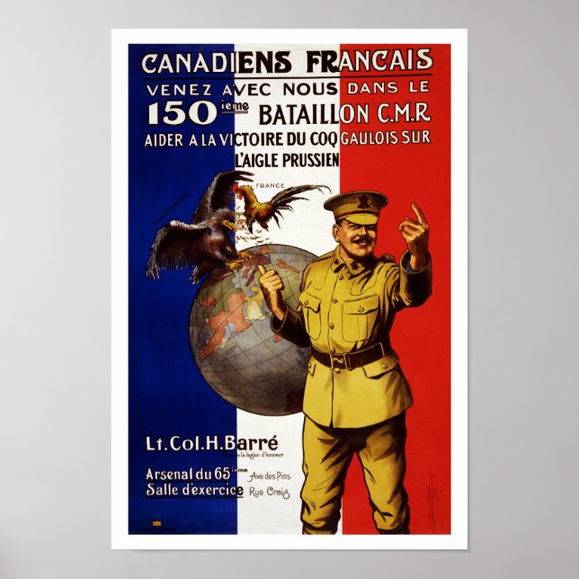 Canadiens Francais Poster (Framsidan)