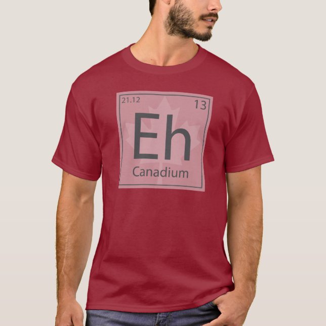 Canadium Eh? T-shirt (Framsida)