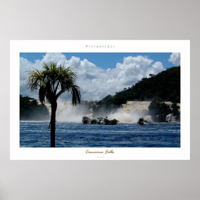 Canaima Falls Poster (Framsidan)