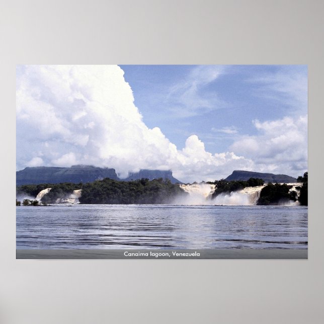 Canaima lagoon, Venezuela Poster (Framsidan)
