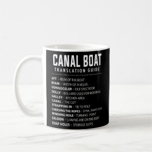 Canal Boat & Narrowboat for Barge Boat Owners 4 Kaffemugg