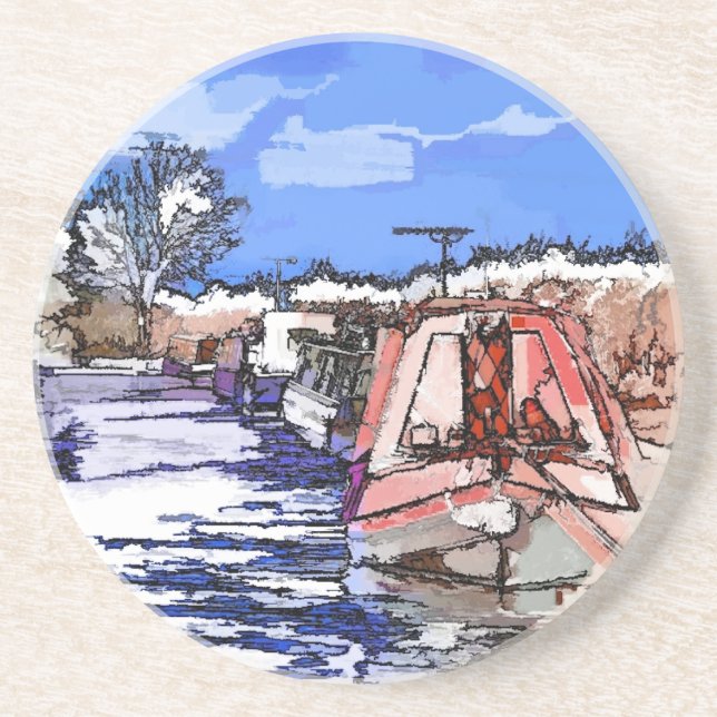 CANAL BOATS UK UNDERLÄGG (Framsidan)