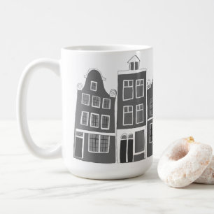 Canal House Rainbow Amsterdam Holland Dutch Travel Kaffemugg