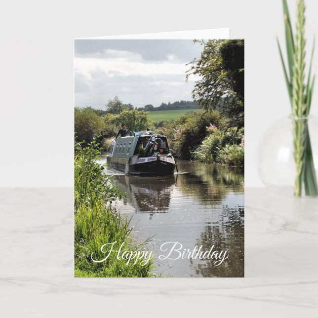 CANAL NARROWBOAT-KORT KORT (Framsida)