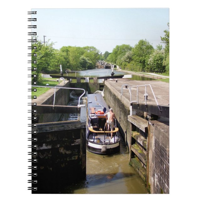 CANAL NARROWBOATS ANTECKNINGSBOK (Framsidan)