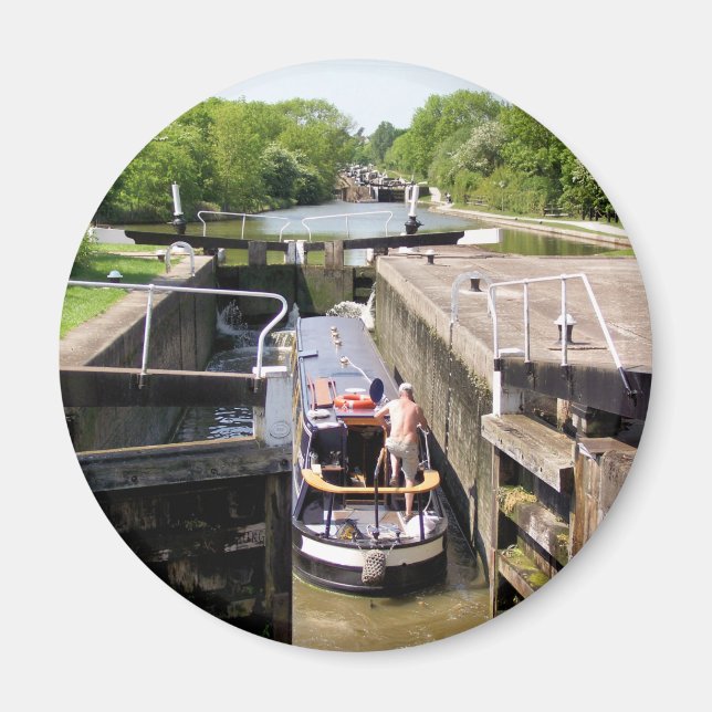 CANAL NARROWBOATS MAGNET (Framsidan)