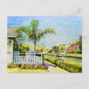 Canal Patio Vykort