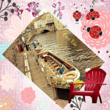 Canal Ride Boat Scenery still Vatten Decorative Ar