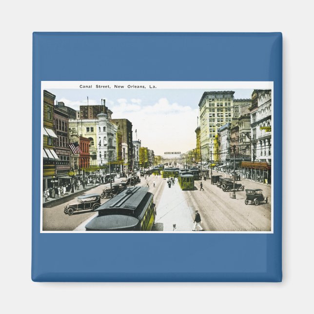 Canal Street, New Orleans, Louisiana Magnet (Framsidan)