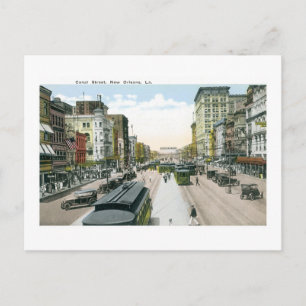 Canal Street, New Orleans, Louisiana Vykort