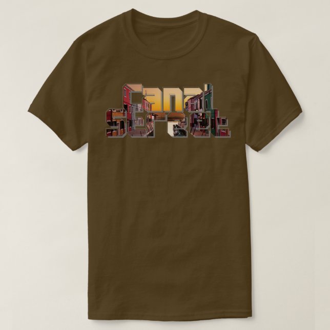 Canal Street T Shirt (Design framsida)