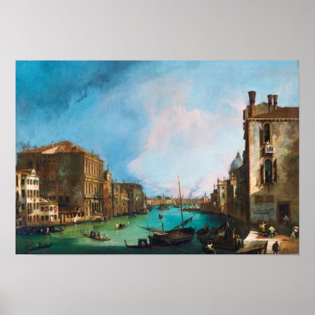 Canaletto: Grand Canal Venedig Poster (Framsidan)