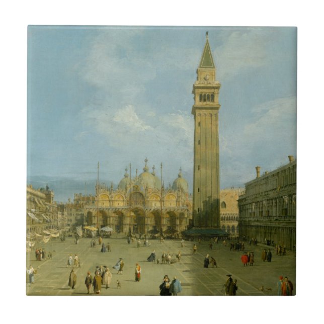 Canaletto | Piazza San Marco Kakelplatta (Framsidan)