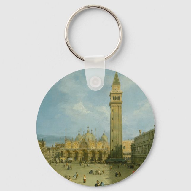 Canaletto | Piazza San Marco Nyckelring (Framsida)