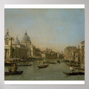 Canaletto-The entrance to Grand Canal Venedig Poster