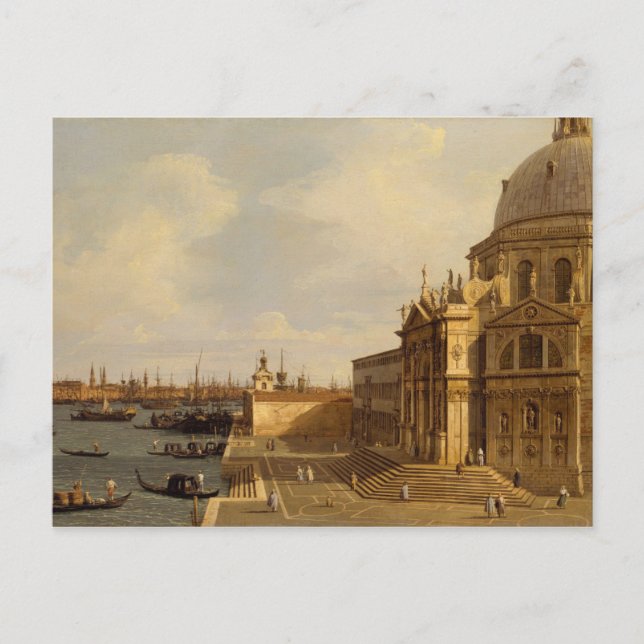 Canaletto | Venedig: Santa Maria della Salute Vykort (Framsida)