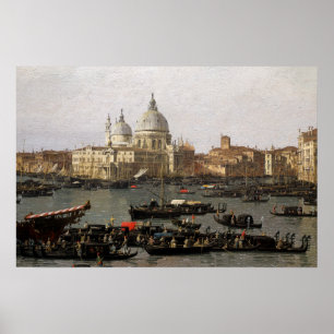 Canaletto Venice, San Marco Basin Poster
