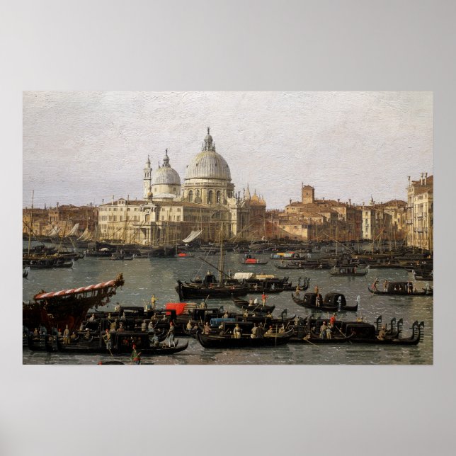 Canaletto Venice, San Marco Basin Poster (Framsidan)